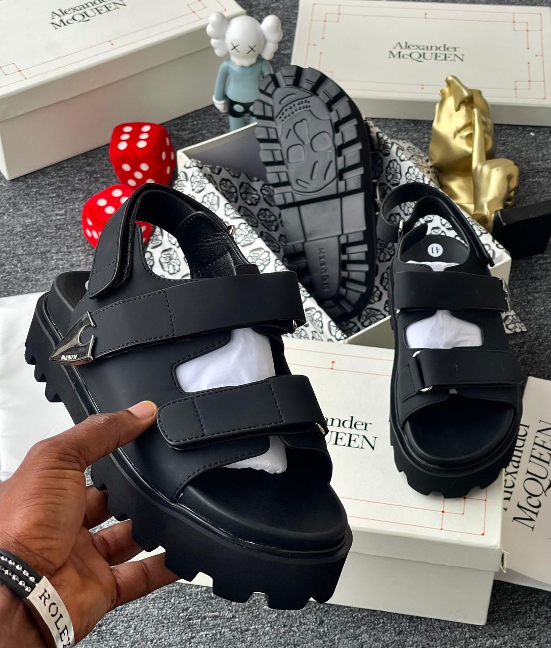 Alexander McQueen Sandals – Bold Luxury Style