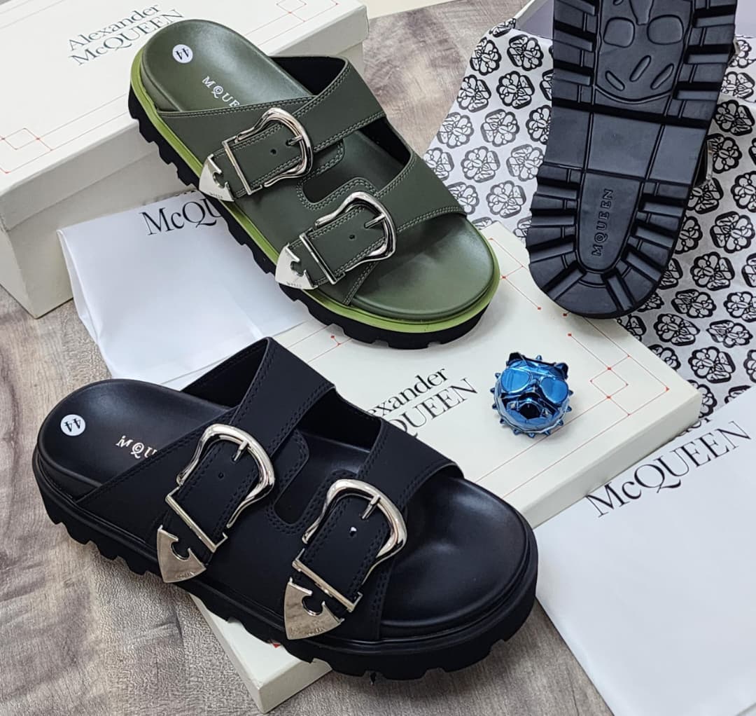 Alexander McQueen Hybrid Slides | Bold Luxury