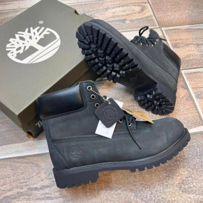 Black Timberland Boots