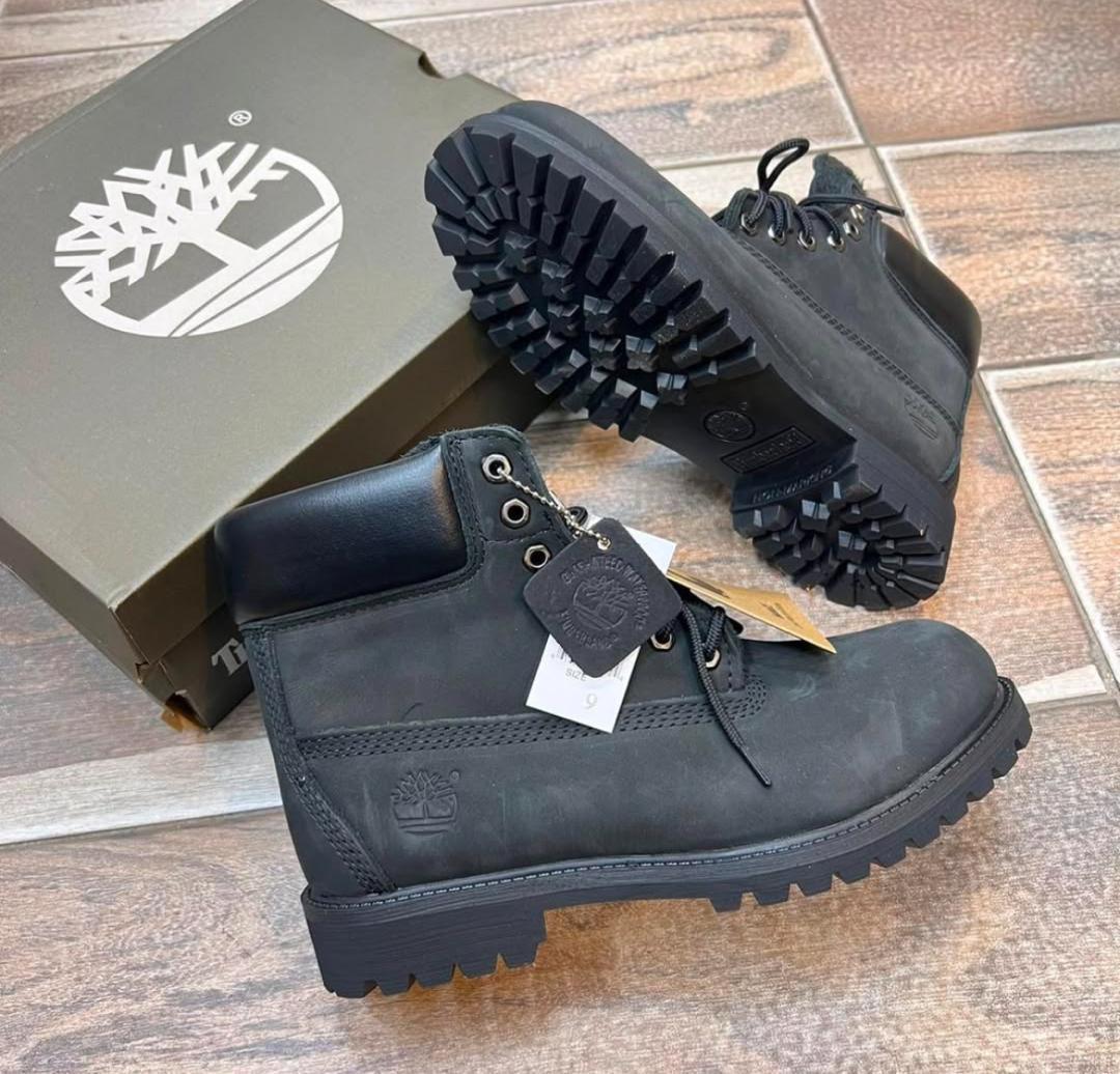 Black Timberland Boots