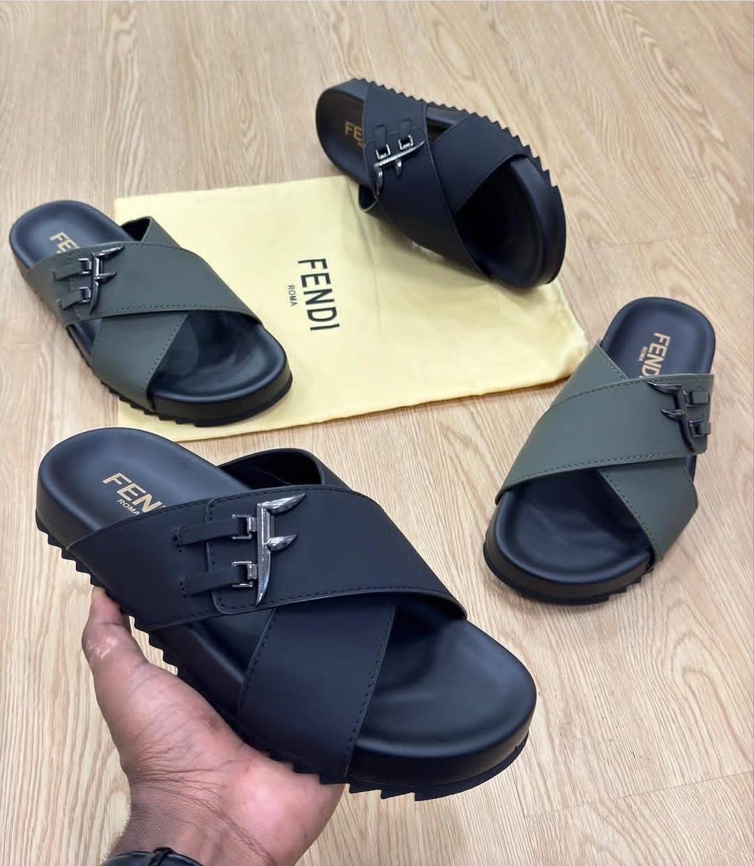 Fendi Slides | Luxury Street Ease