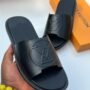 Monogram Embossed Slide