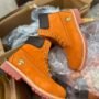 Timberland Premium 6-Inch Waterproof Boot - Orange Nubuck