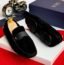 Dior Men’s Black Suede Loafers – Luxury Designer Shoes