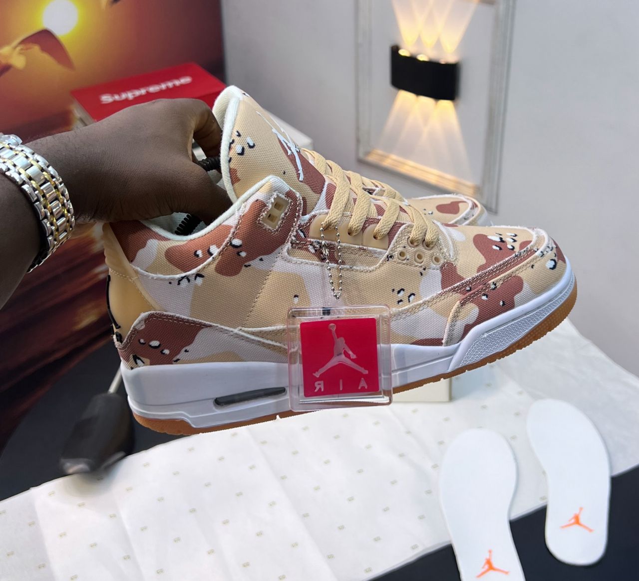 Women’s Air Jordan 3 Retro TEX WNBA “Desert Camo” – Premium Sneakers