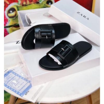 Zara Palm Leather Sandals