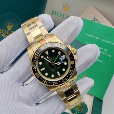 Rolex GMT-Master II Automatic Gold Watch Oyster Perpetual Anniversary Edition