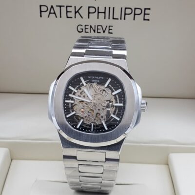 Patek Philippe Men’s Nautilus Automatic Open-Heart Watch