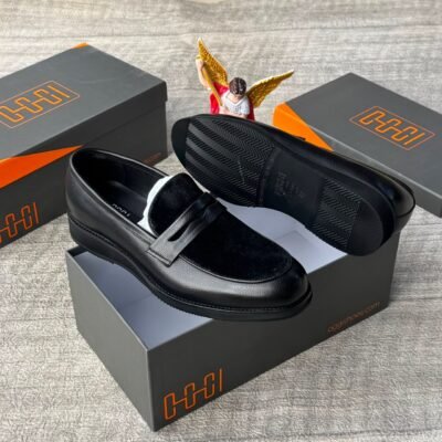 Black Leather Loafers for Men – Premium Luxury Shoes